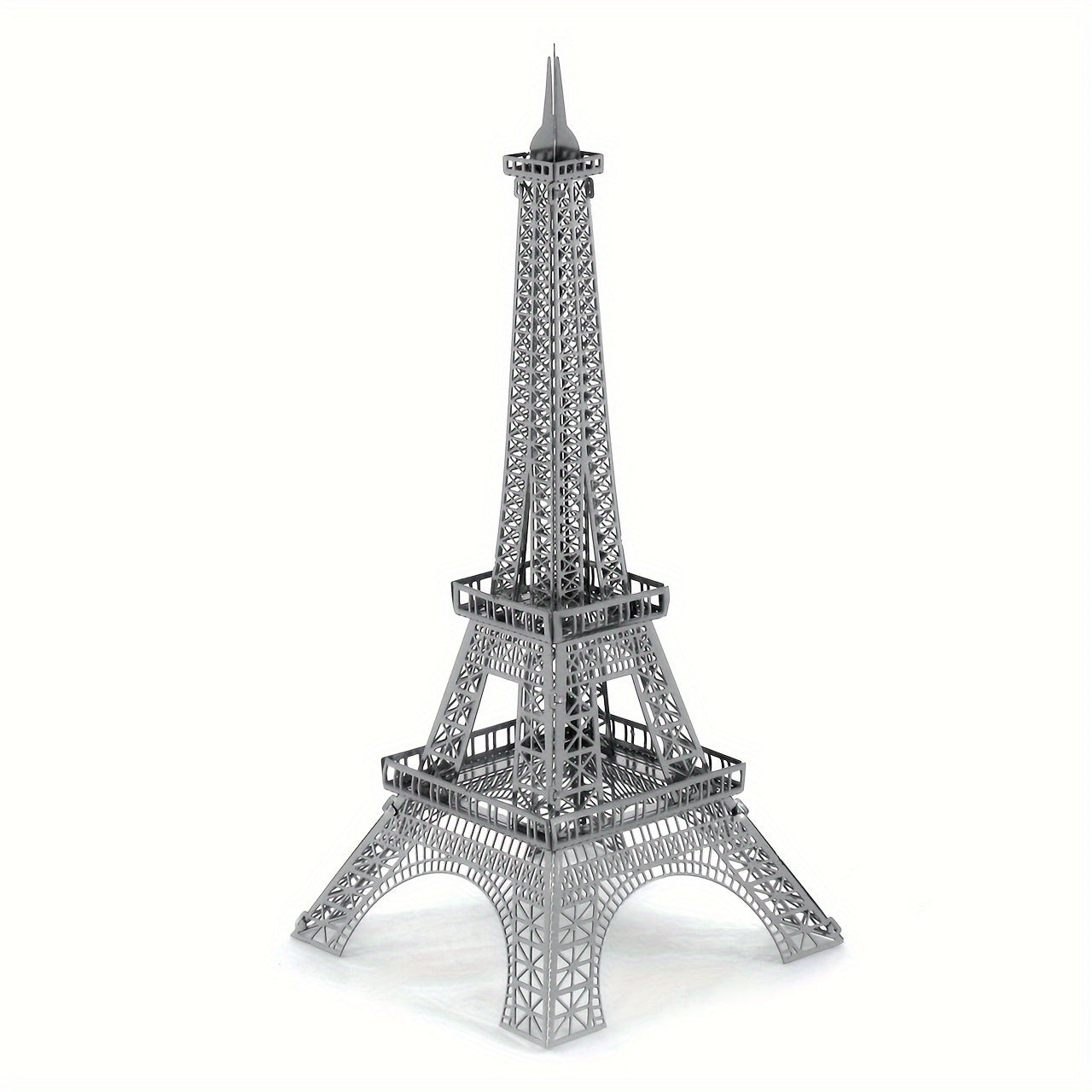 Tnessential D Stereo Puzzle Metal Model Handmade DIY Tower 3D Decor