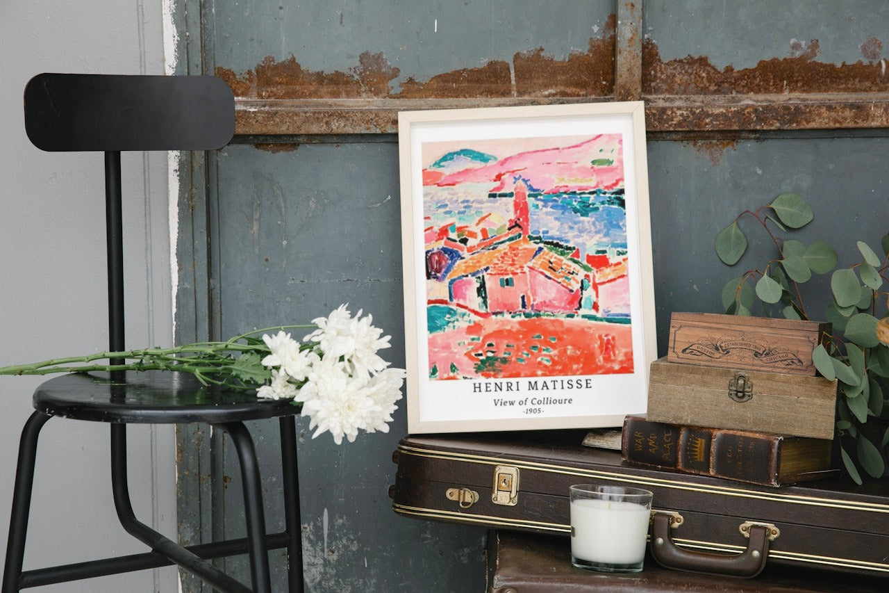 HENRI MATISSE PAINTING CANVAS POSTER