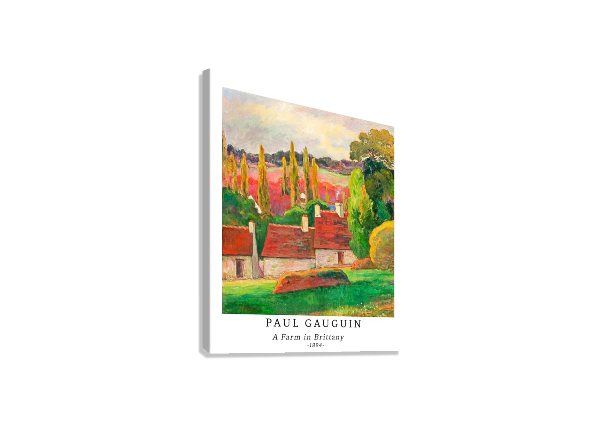 PAUL GAUGIN PAINTING CANVAS POSTER