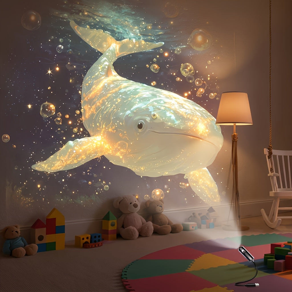Tnessential Deep-sea Ocean Projection Light 3D Decor