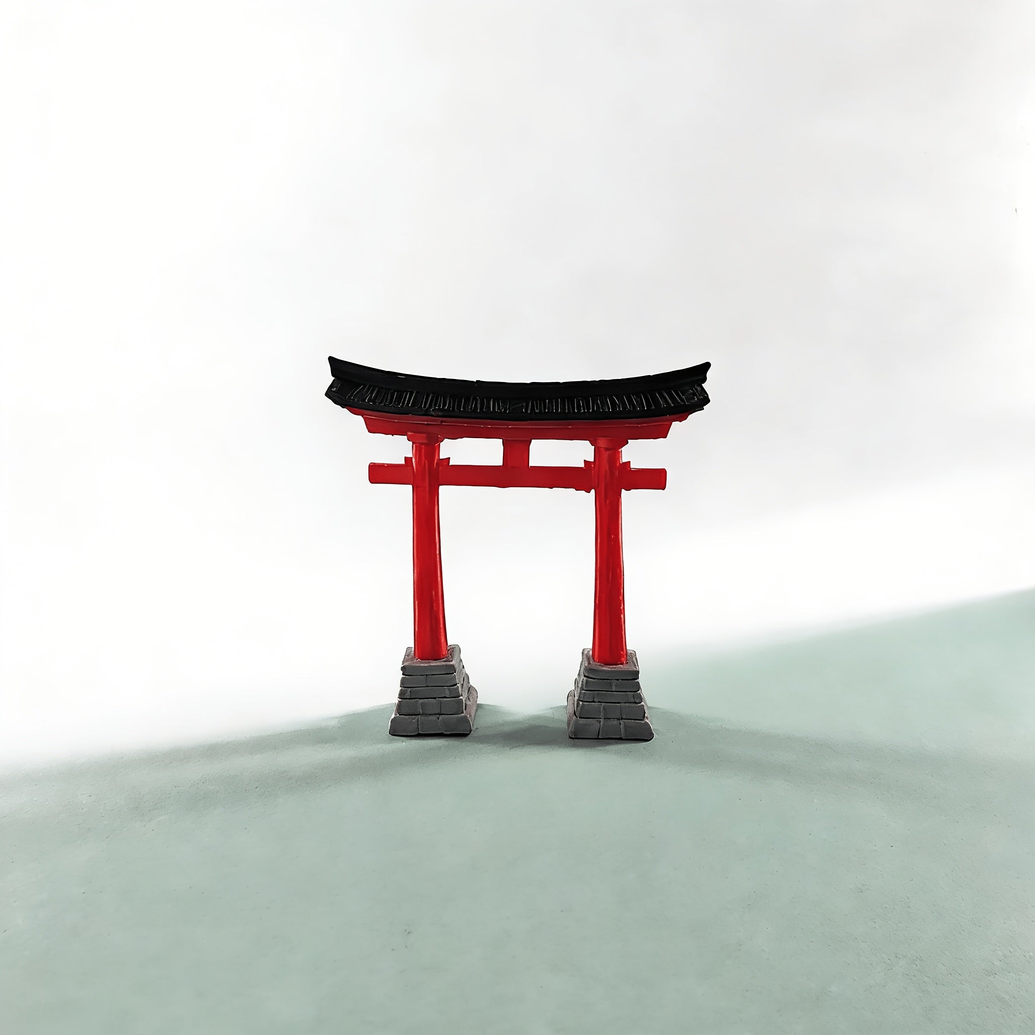 Tnessential Printed Japanese Torii Gate Ornament 3D Decor