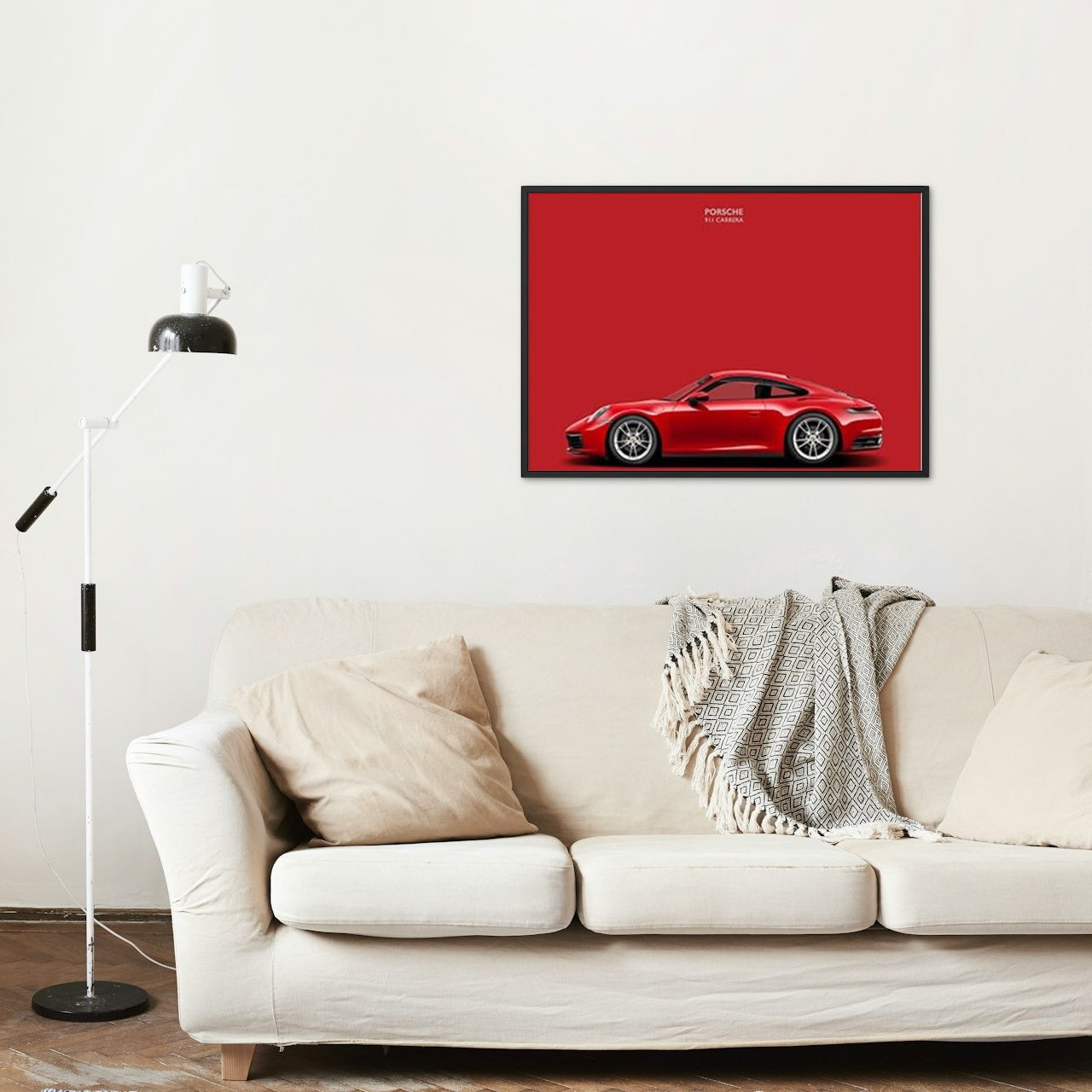 PORCHE CANVAS POSTER