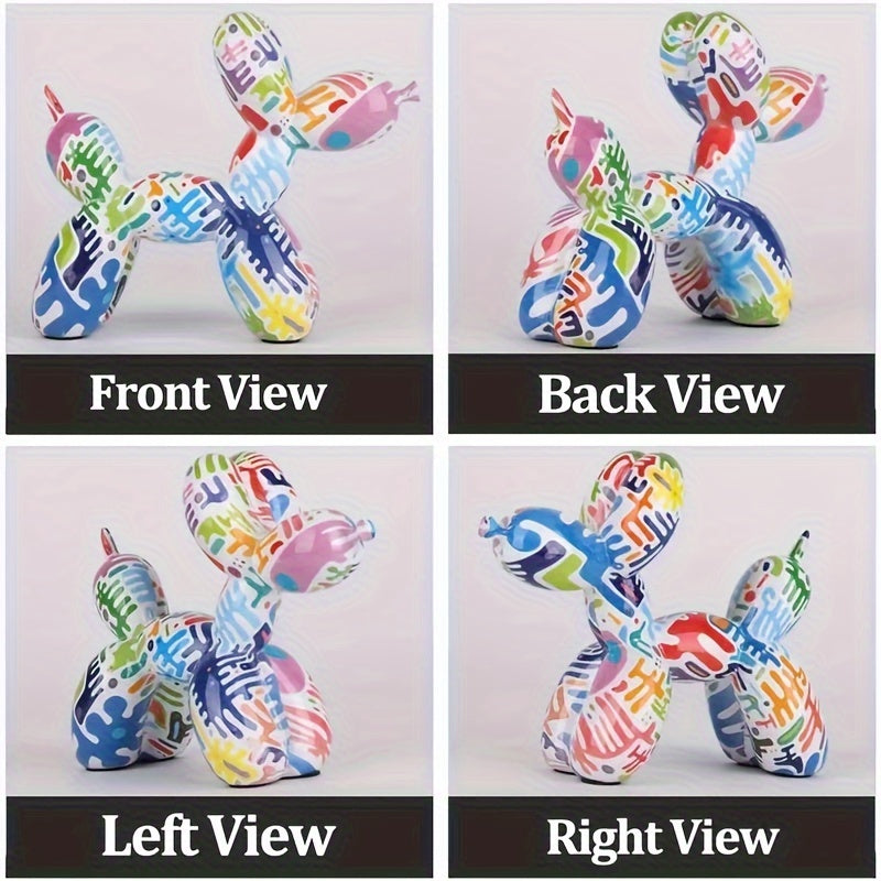 Tnessential Creative Resin Dog Decoration 3D Decor