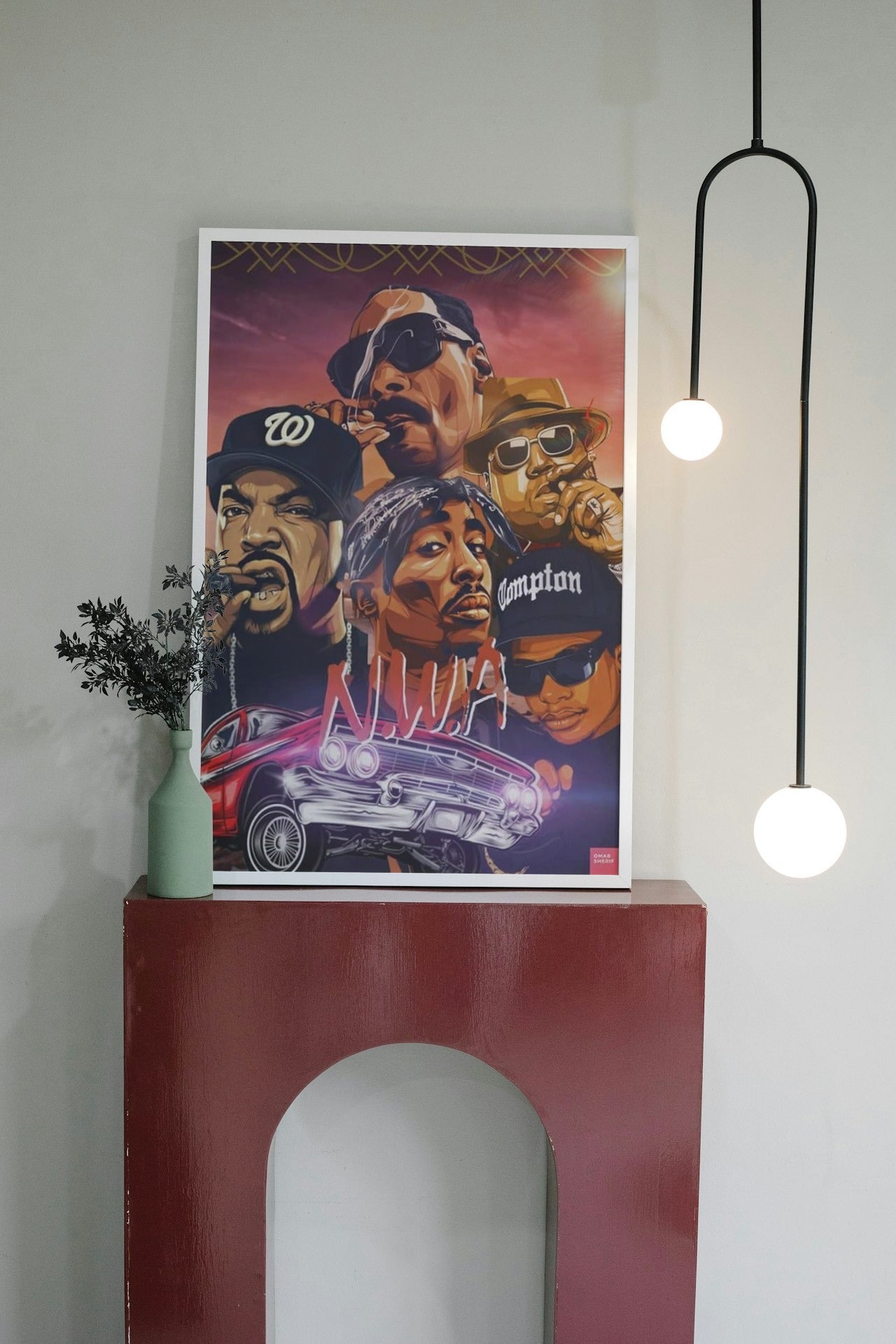 TUPAC CANVAS POSTER