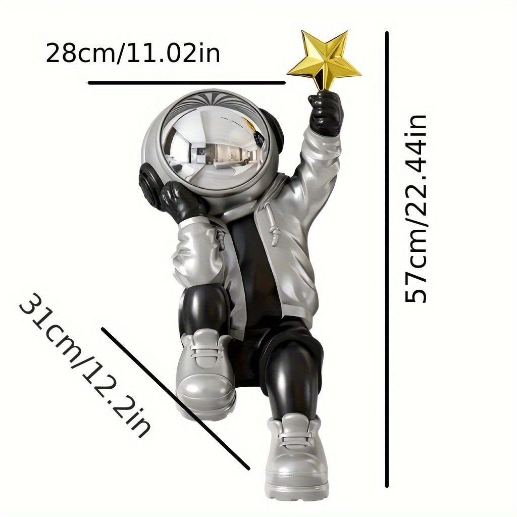 Tnessential Large Astronaut Decor 3D Decor