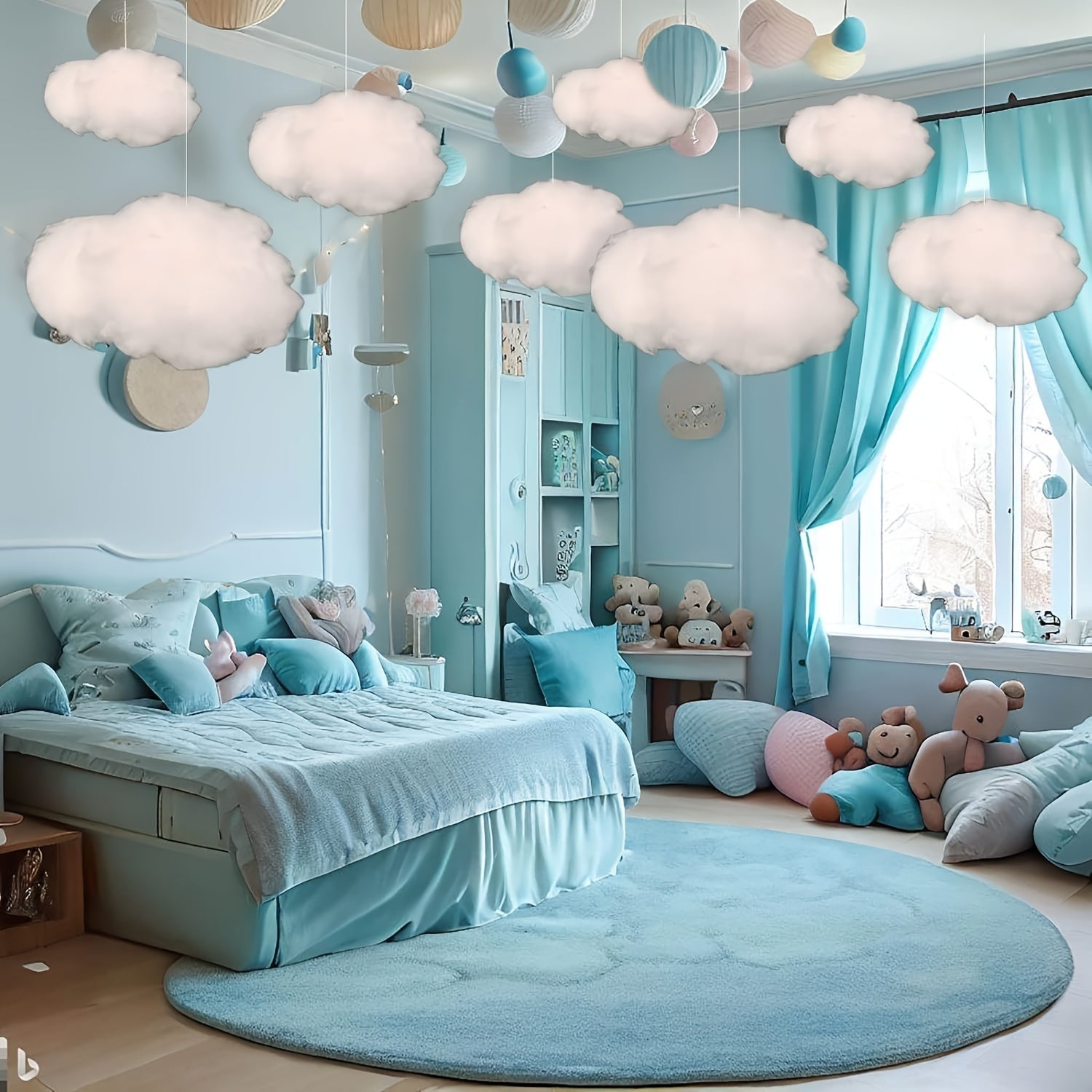 Tnessential Artificial Cloud Props 3D Decor