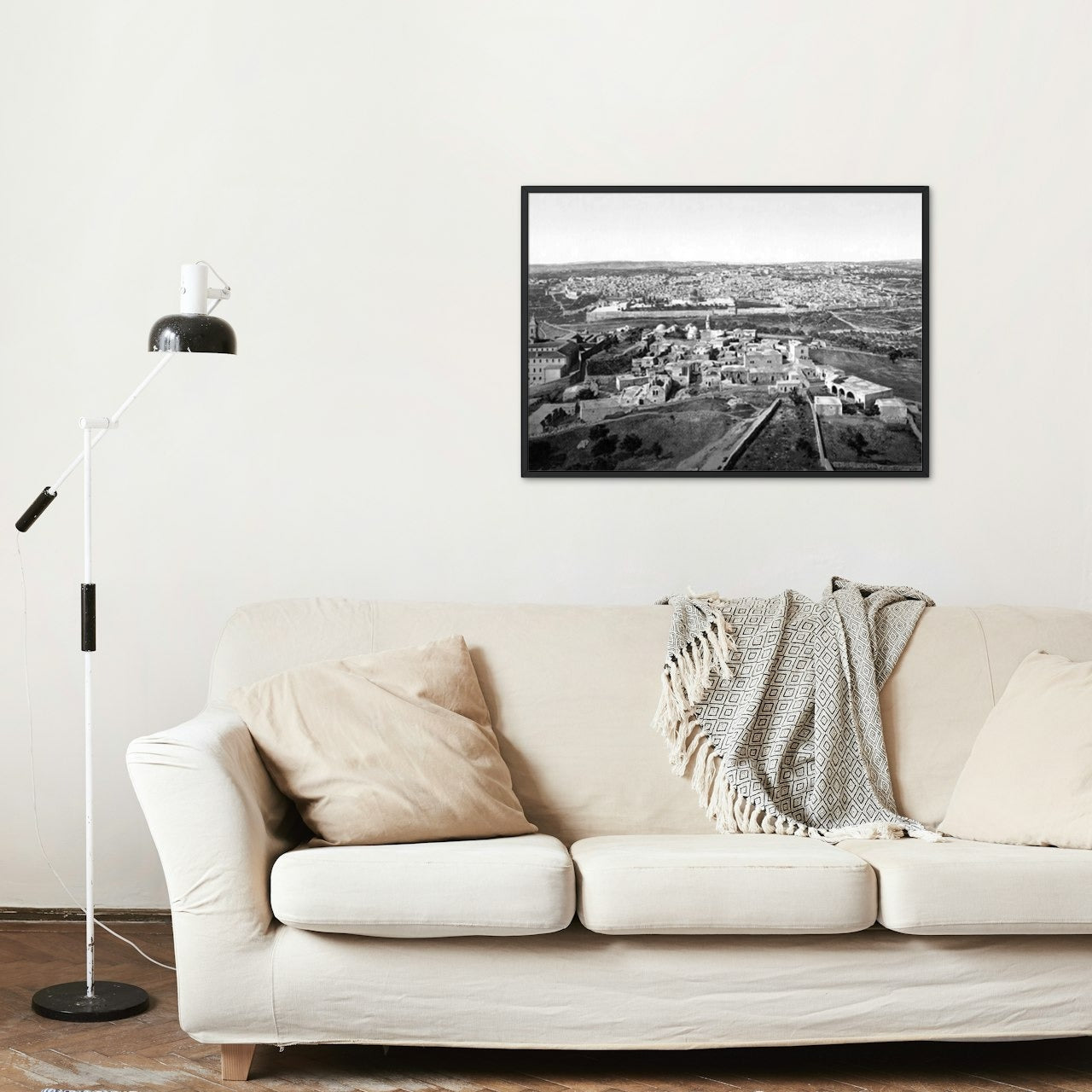 OLD PALESTINE  CANVAS POSTER