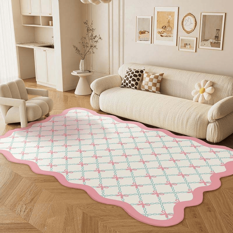 RED IRREGULAR 2 RUG view 2