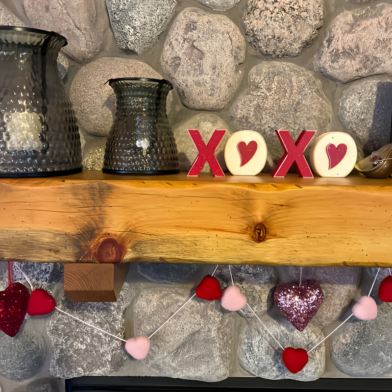 Tnessential XOXO Blocks 3D Decor