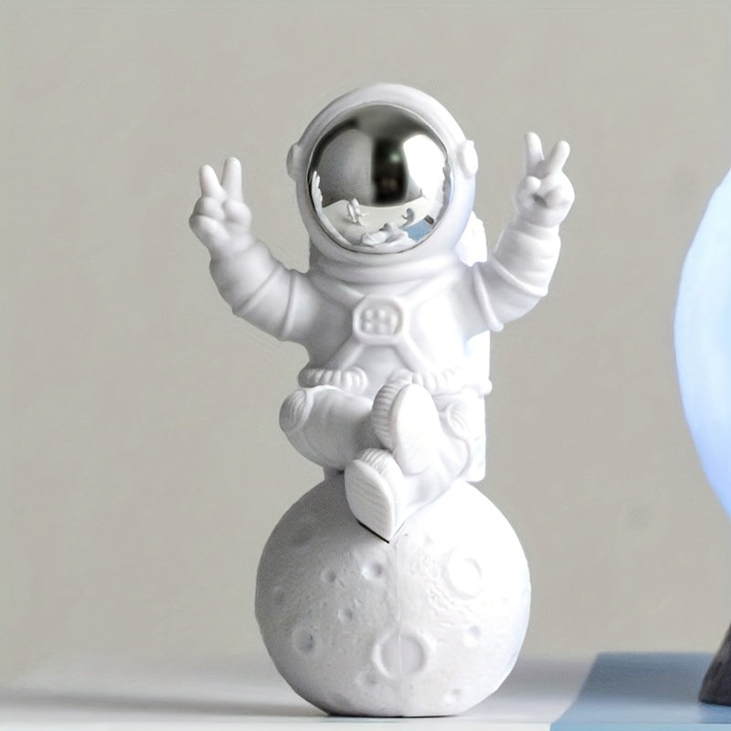 Tnessential Modern Astronaut Figurine 3D Decor