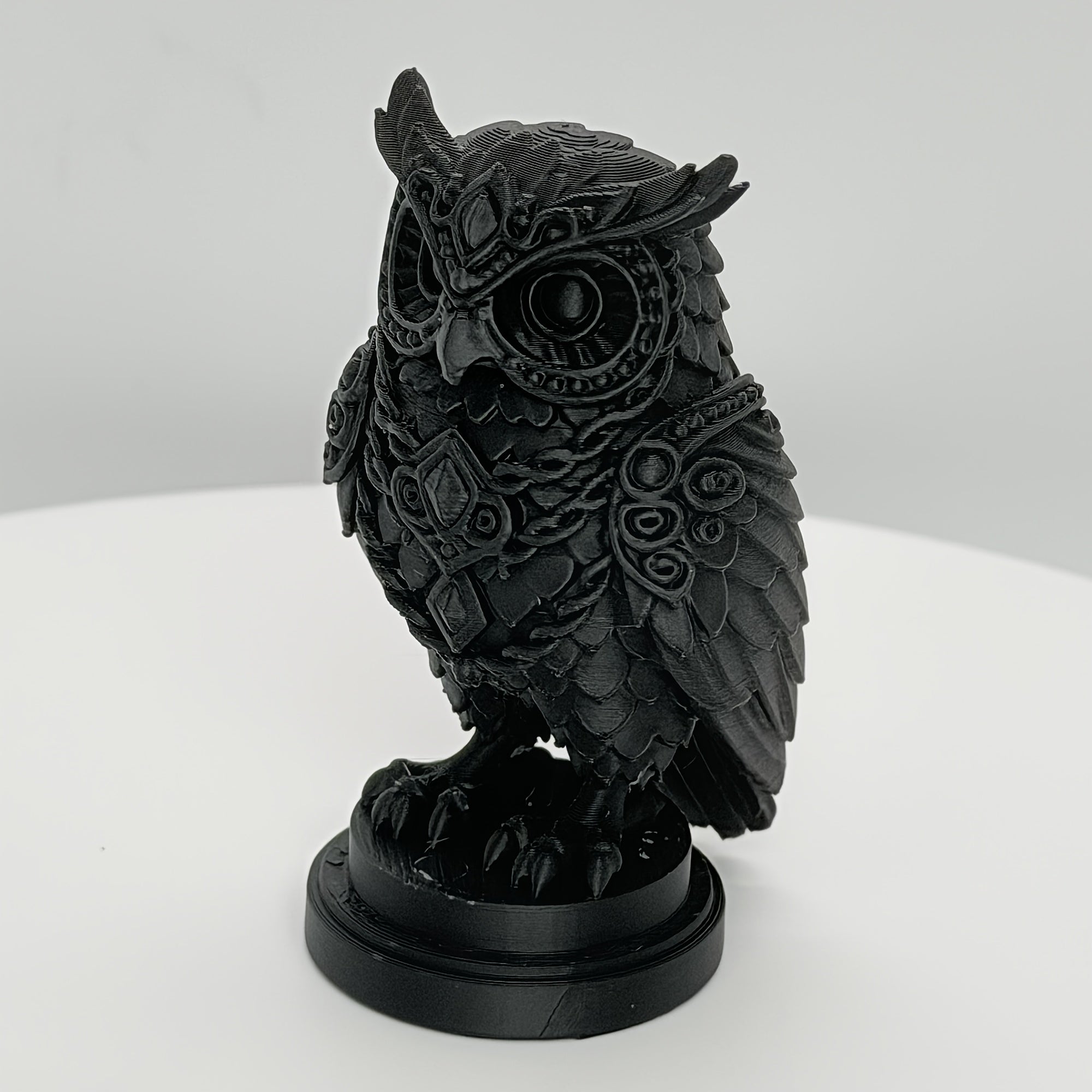 Tnessential D Exquisite Fantasy Owl Statue 3D Decor