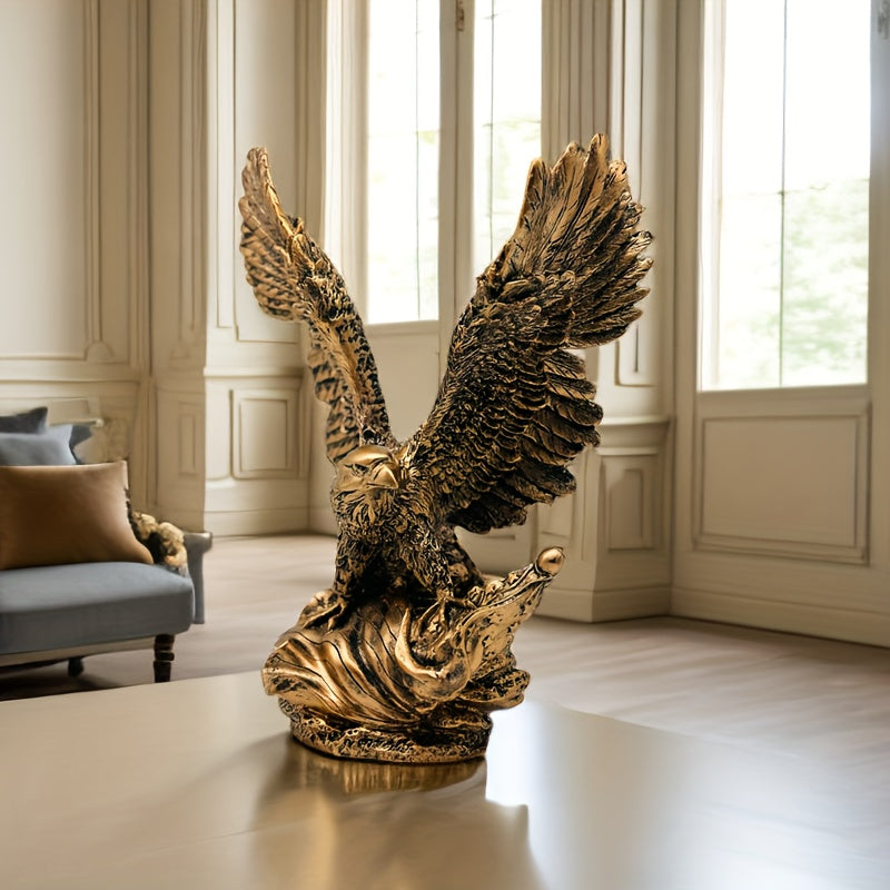 Tnessential Wing Spreading Eagle Statue 3D Decor