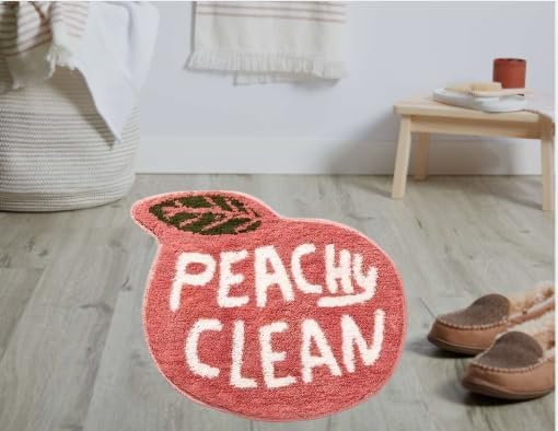 CUTE PEACH SHAPE RUG