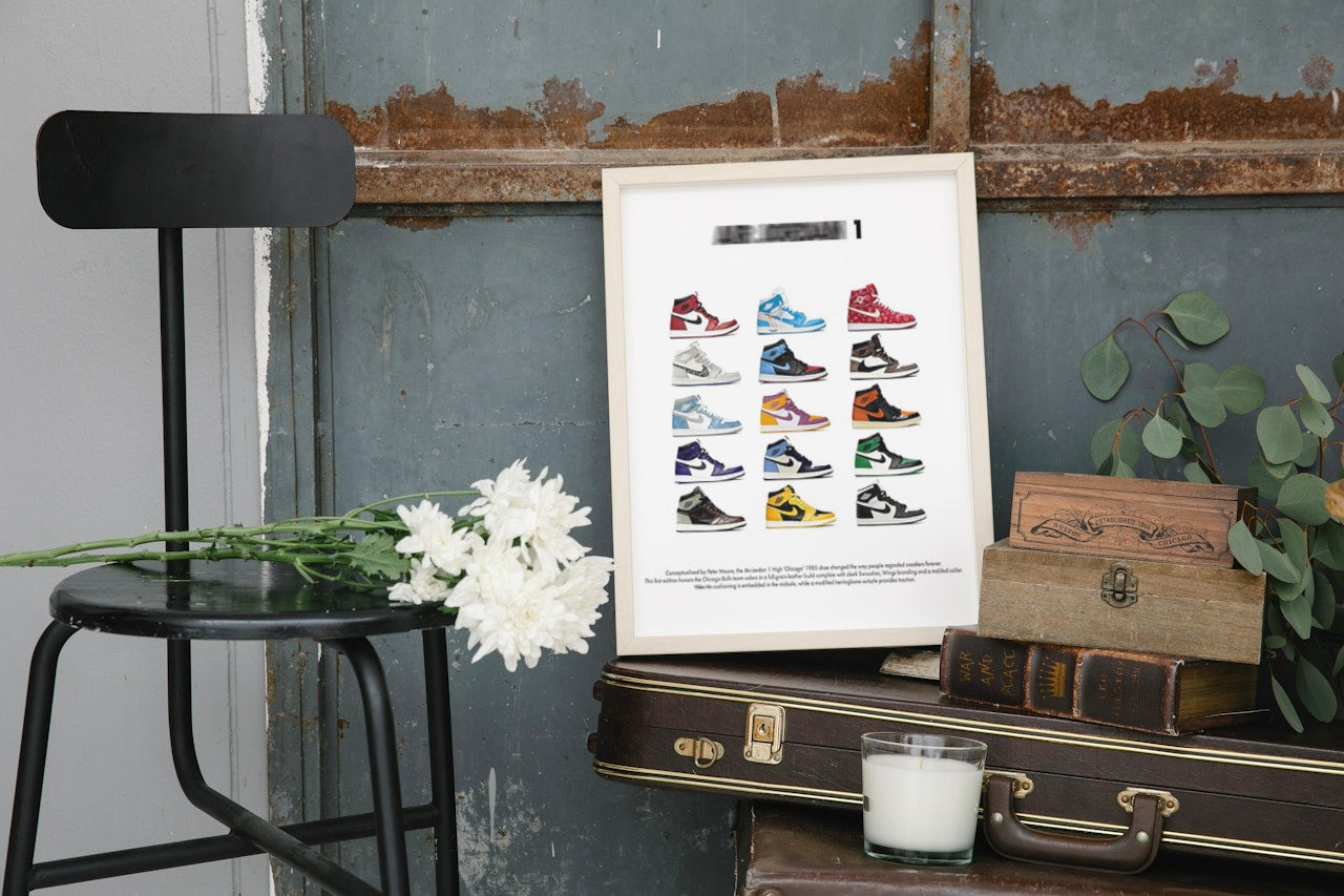 HYPE BEAST SHOES CANVAS POSTER