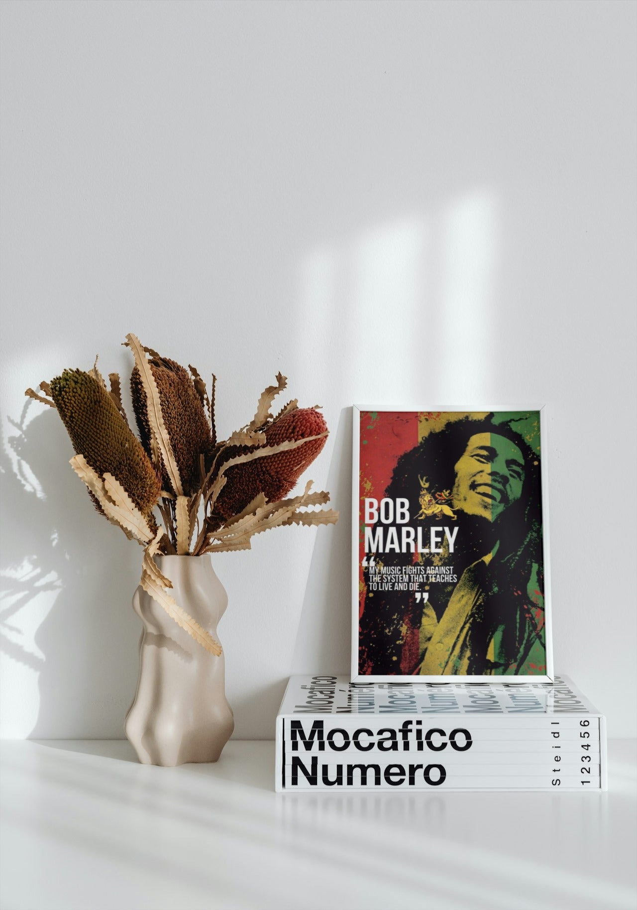 BOB MARLEY CANVAS POSTER