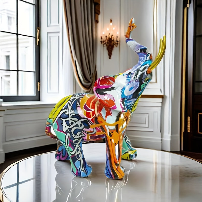 Tnessential Creative Elephant Decoration Creative Statue 3D Decor