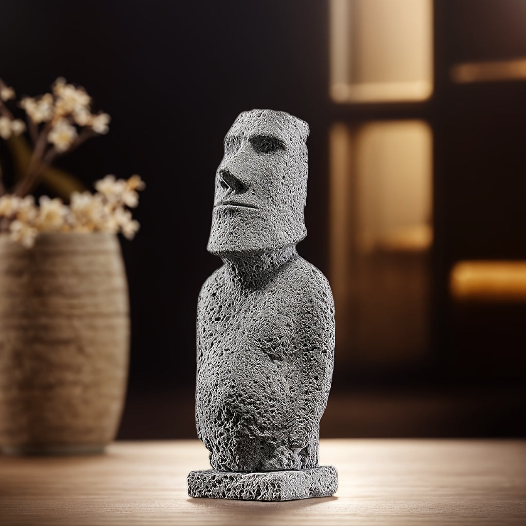 Tnessential Easter Island Moai Statues 3D Decor