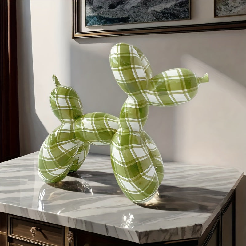 Tnessential Bohemian Style Mischievous Little Dog Statue 3D Decor