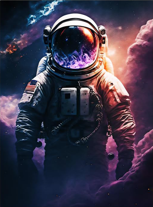 EPIC ASTRONUT CANVAS POSTER