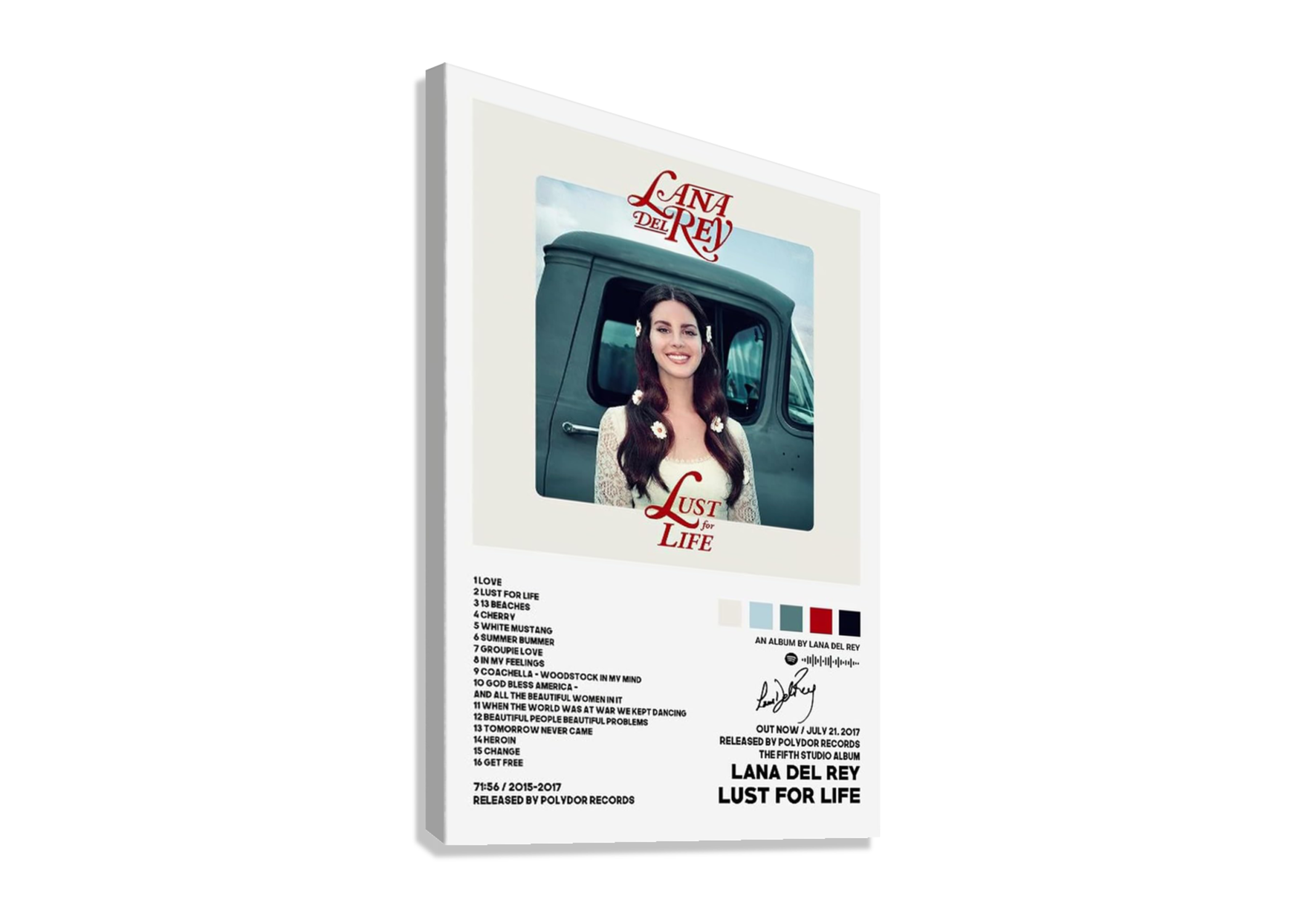 LANA DEL RAY "LUST FOR LIFE"