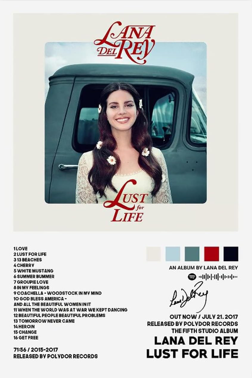 LANA DEL RAY "LUST FOR LIFE"