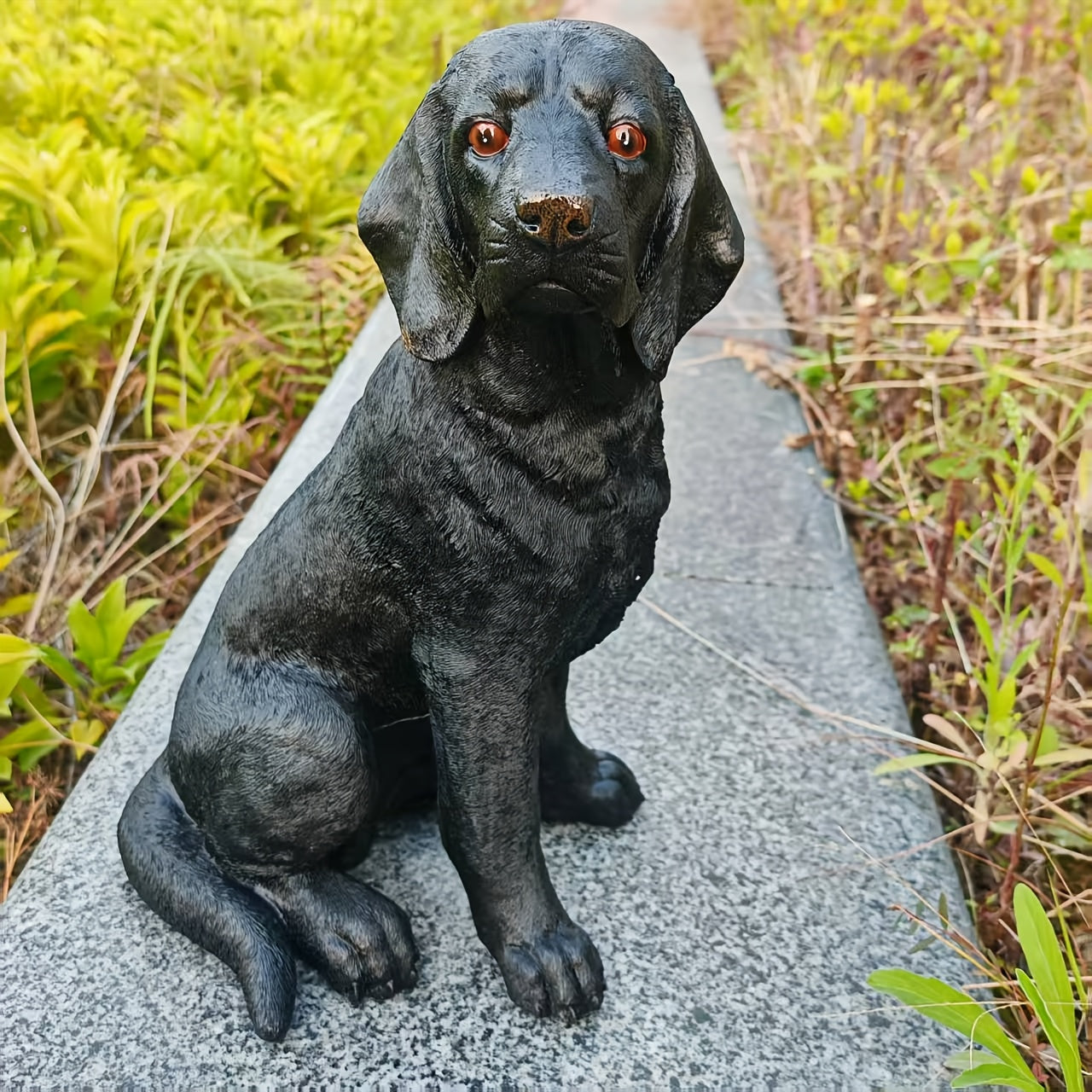 Tnessential Large English Foxhound Statue 3D Decor