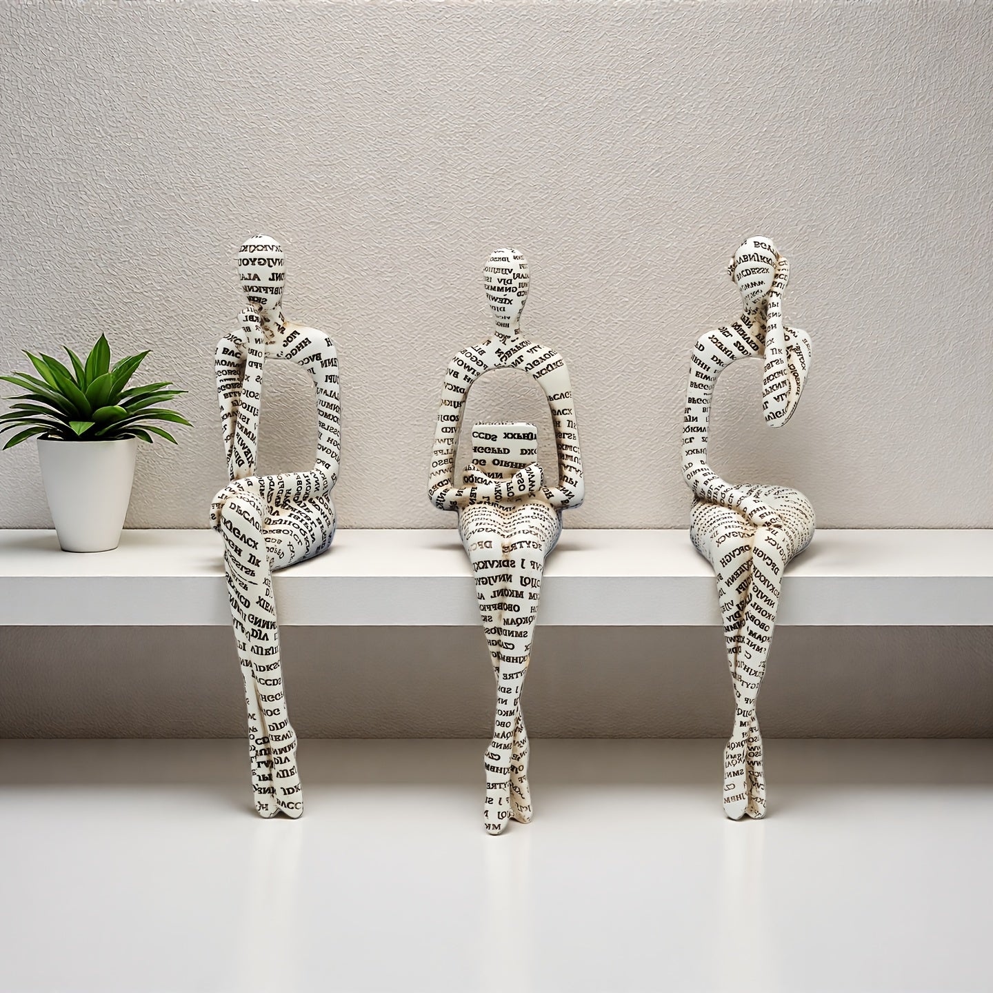 Tnessential Philosophy Figurines 3D Decor