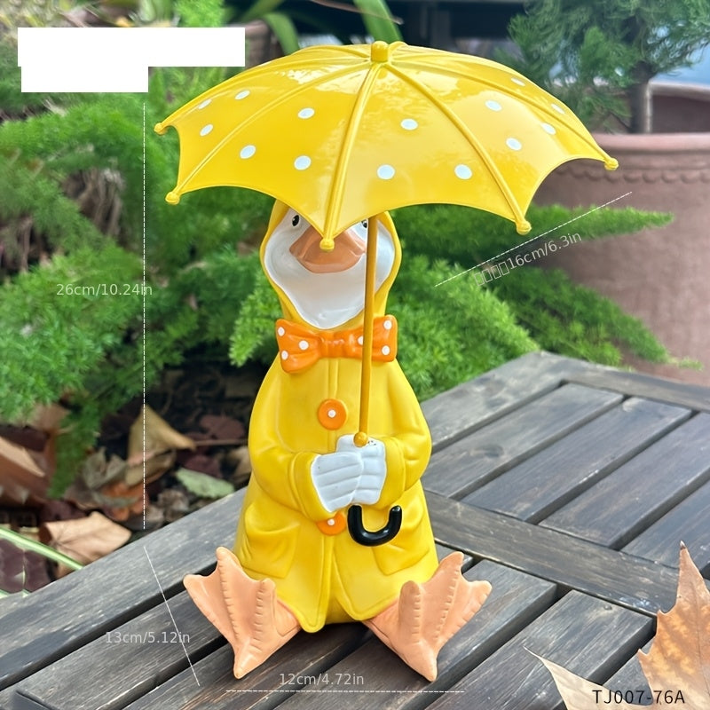 Tnessential Cartoon Duck Decorative Ornament 3D Decor