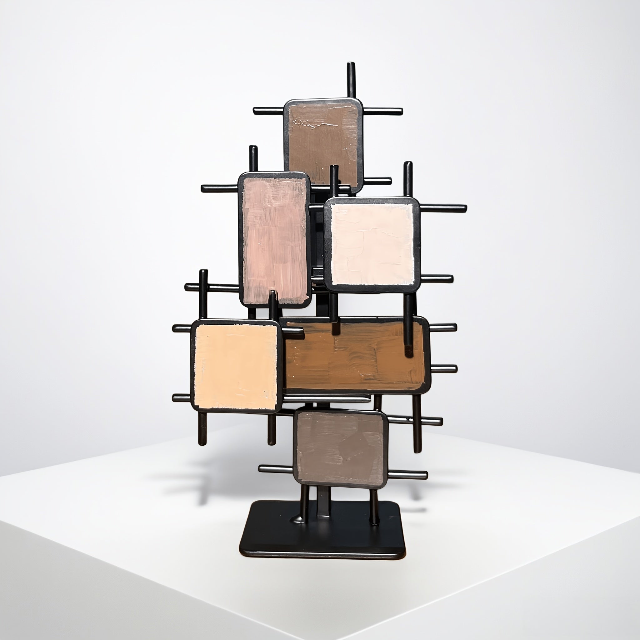 Tnessential Abstract Geometric Collectible Figurines 3D Decor