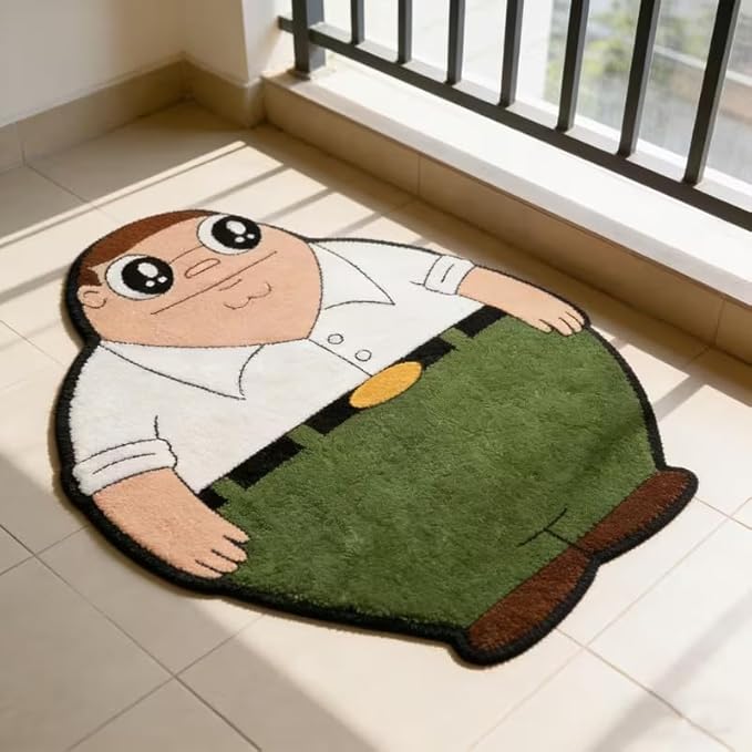 CUTE FUNNY FAMILY GUY RUG