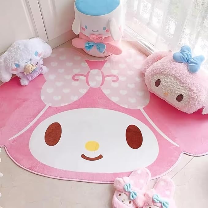 CUTE PINK ANIME RUG