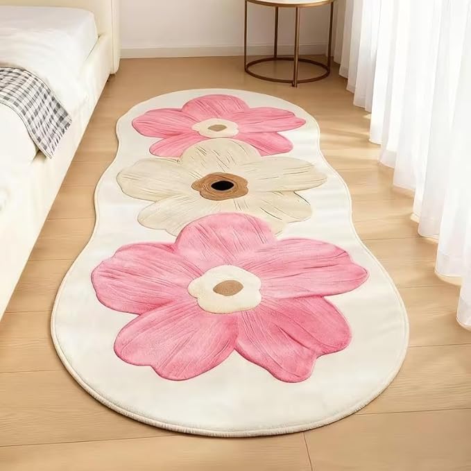 CUTE FLORAL RUNNER RUG