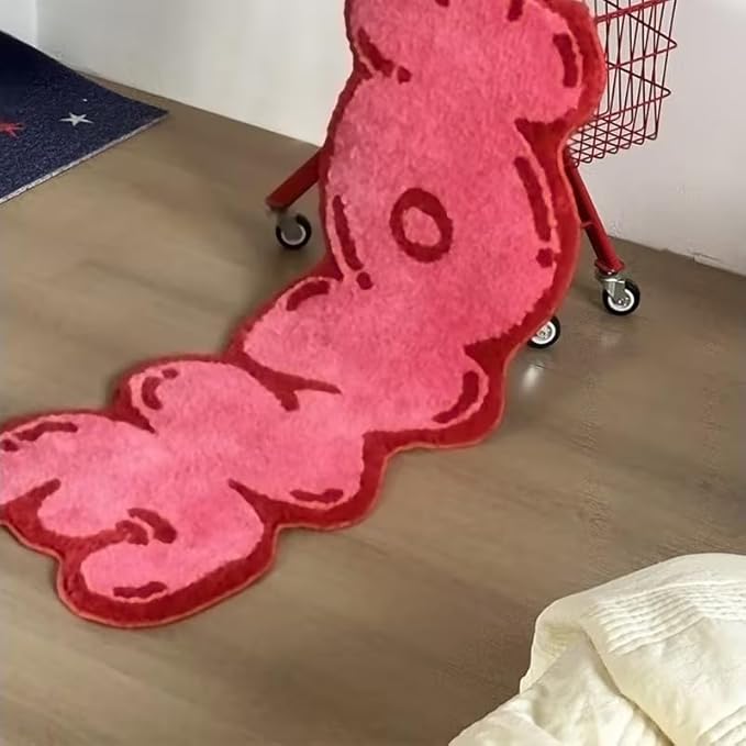 COOL RED HOME RUG