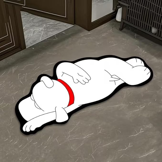FUNNY FAMILY GUY BRIAN RUG