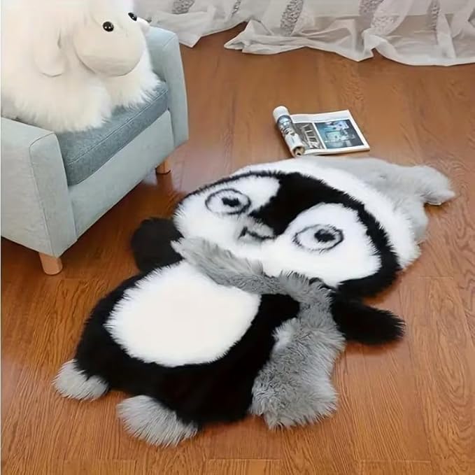 FLUFFY PENGUIN RUG