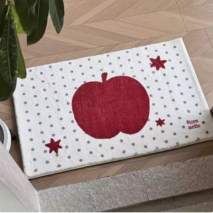 CUTE STAR APPLE RUG