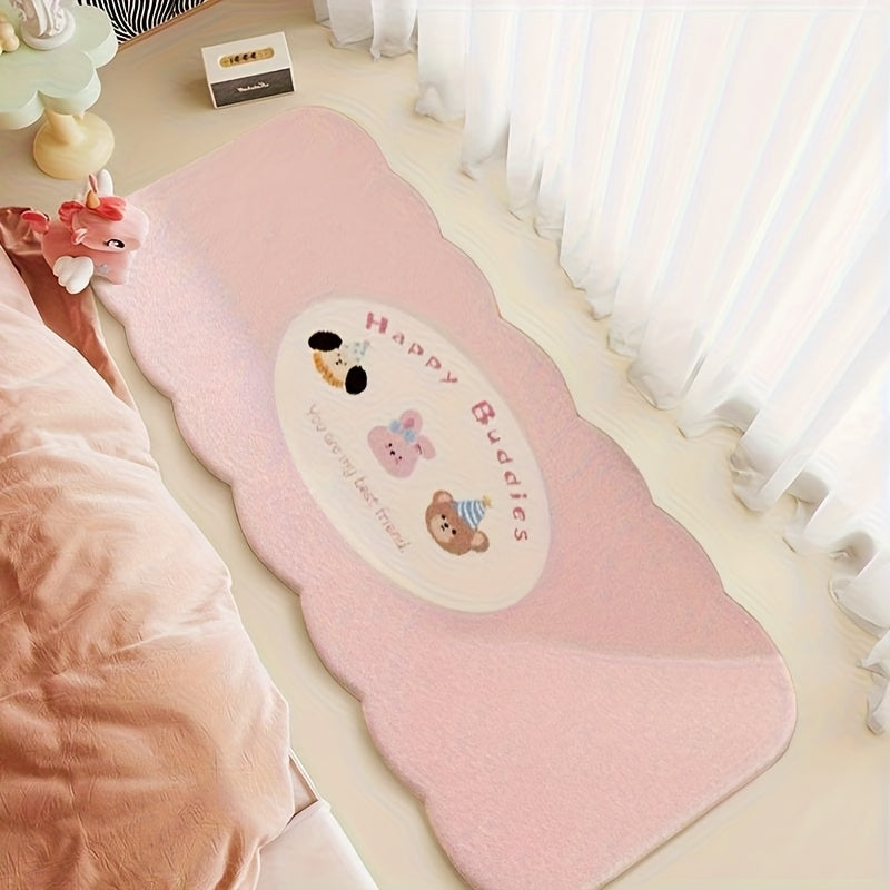 PINK IRREGULAR 3 RUG view 3
