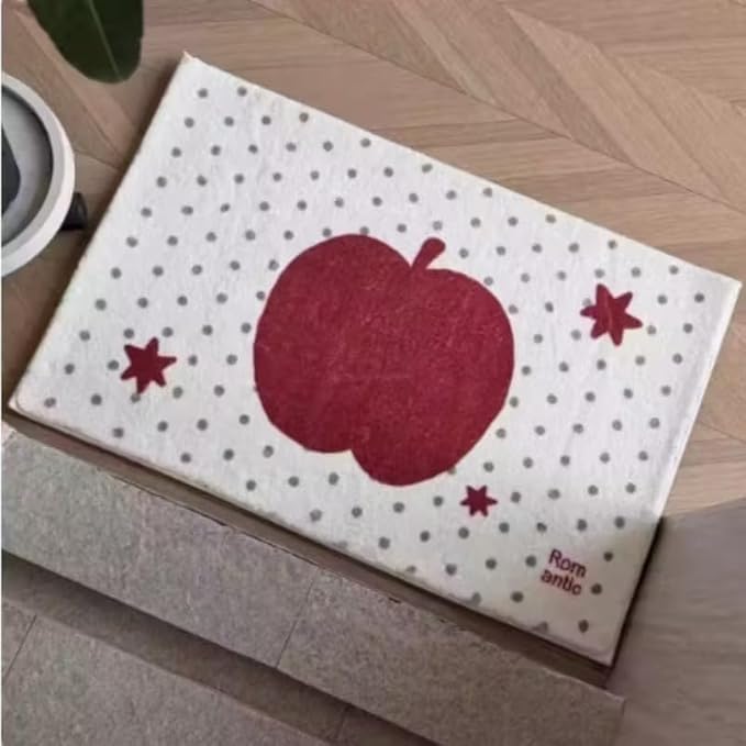 CUTE STAR APPLE RUG