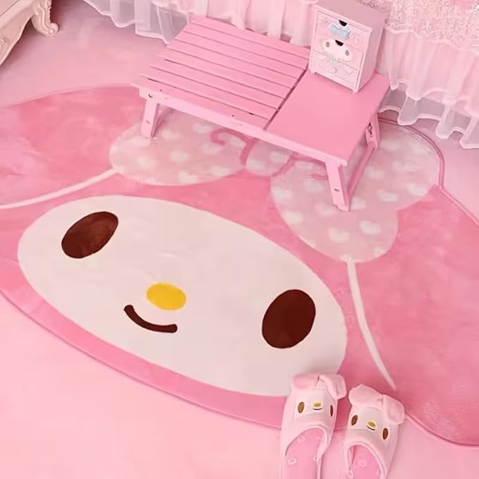 CUTE PINK ANIME RUG