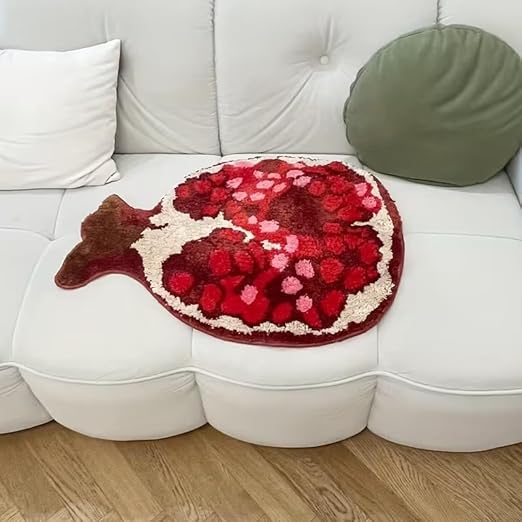POMEGRANATE SHAPE RUG