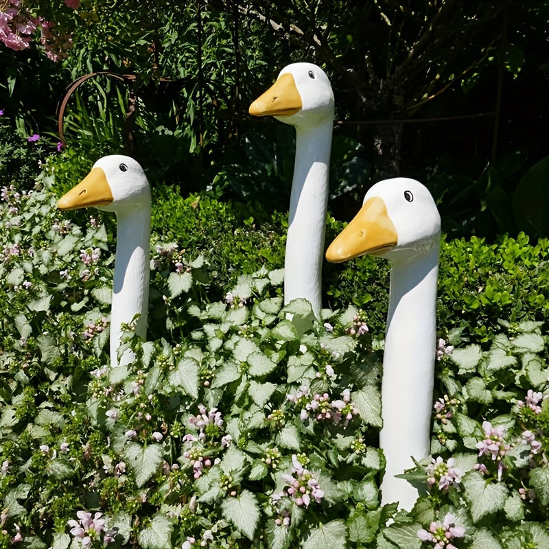 Tnessential D Three-piece Goose Head Set 3D Decor
