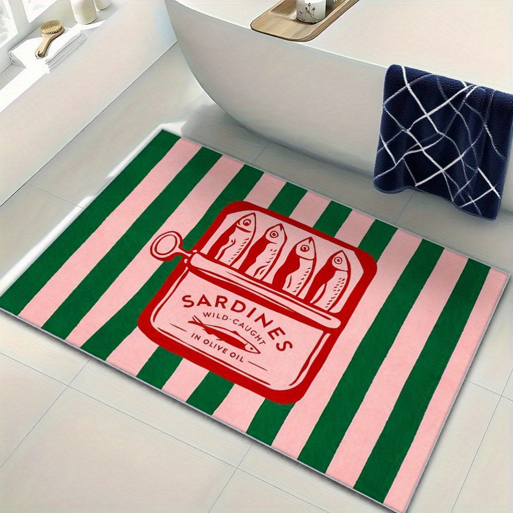 PINK SARDINE CAN RUG view 6