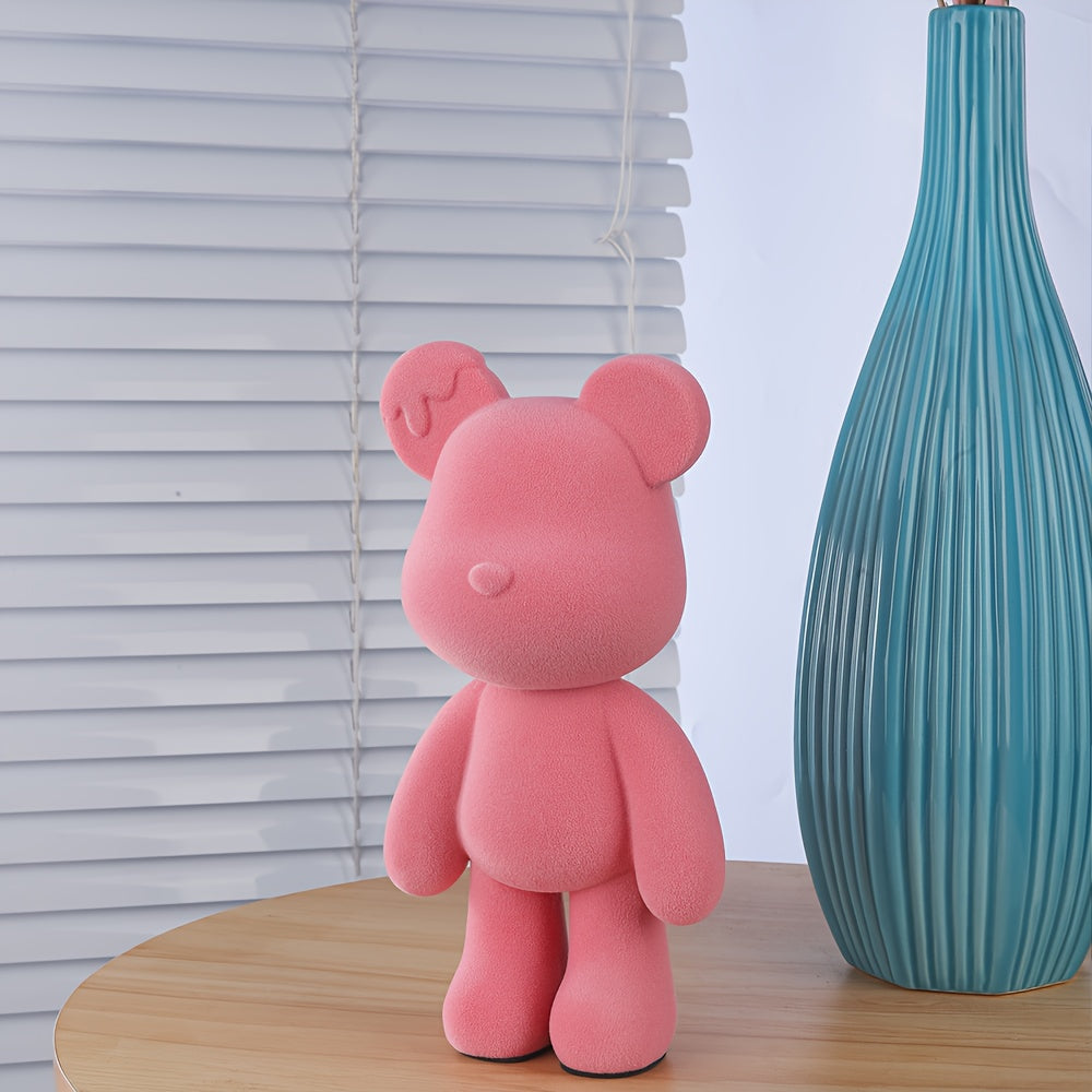 Tnessential Bear Decorative Resin Sculpture for 3D Decor