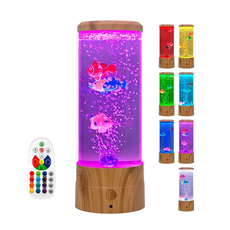 Tnessential Bubble Fish Atmosphere Light Decorative Gift Lamp 3D Decor