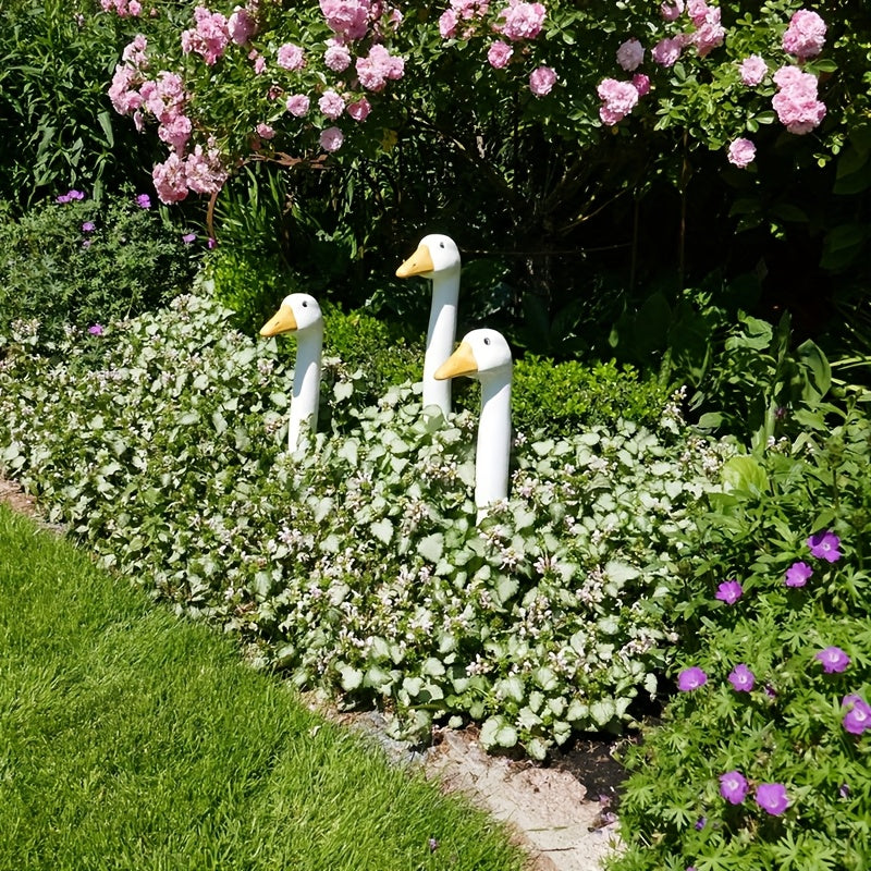 Tnessential D Three-piece Goose Head Set 3D Decor