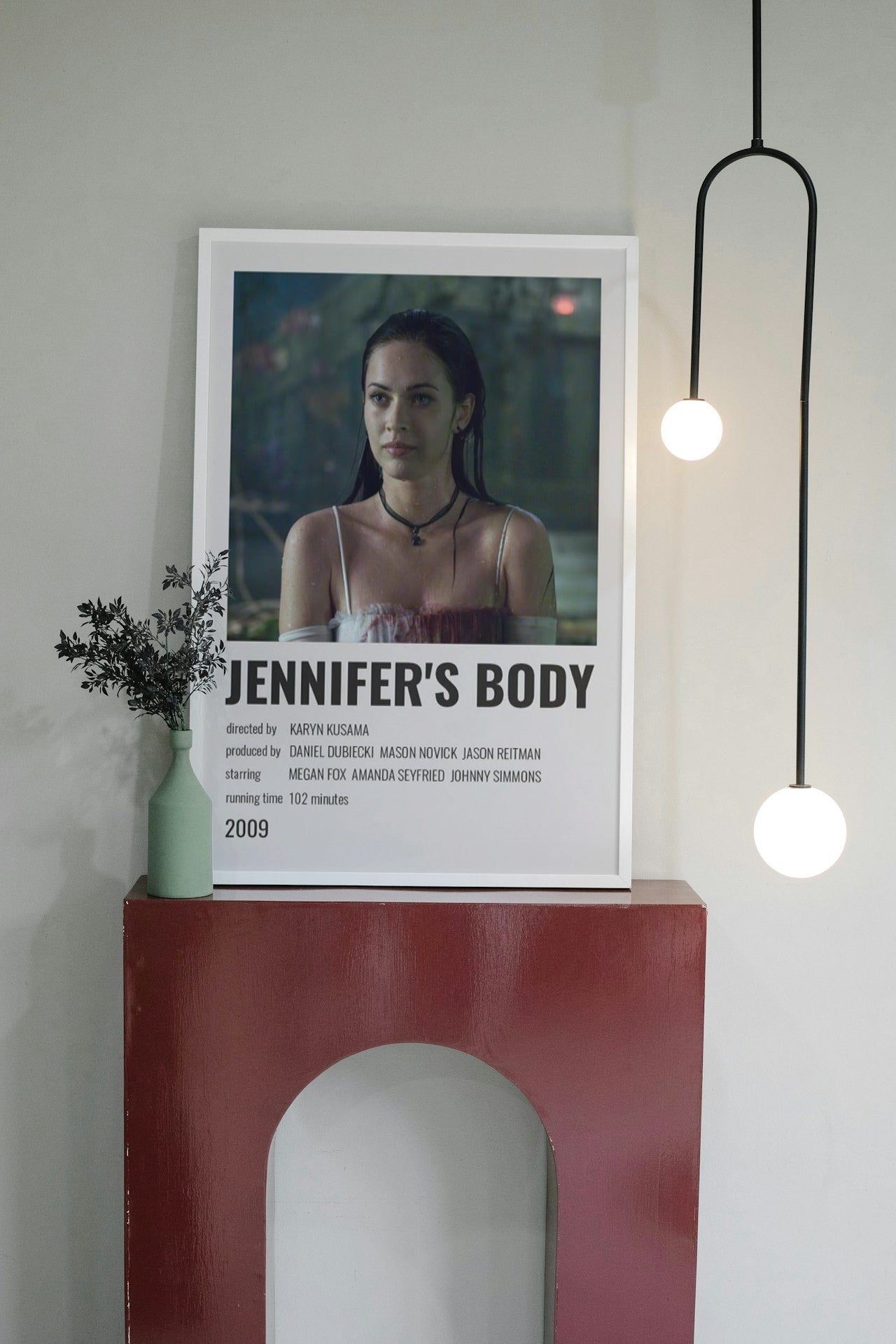 JENNIFERS BODY MOVIE FT( MEGAN FOX ) CANVAS POSTER