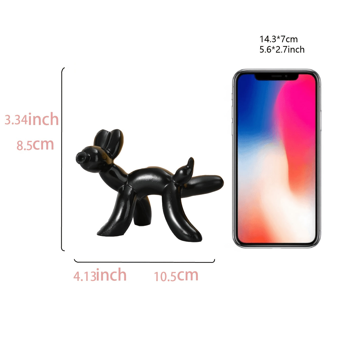 Tnessential Dog Resin Craft Ornament 3D Decor