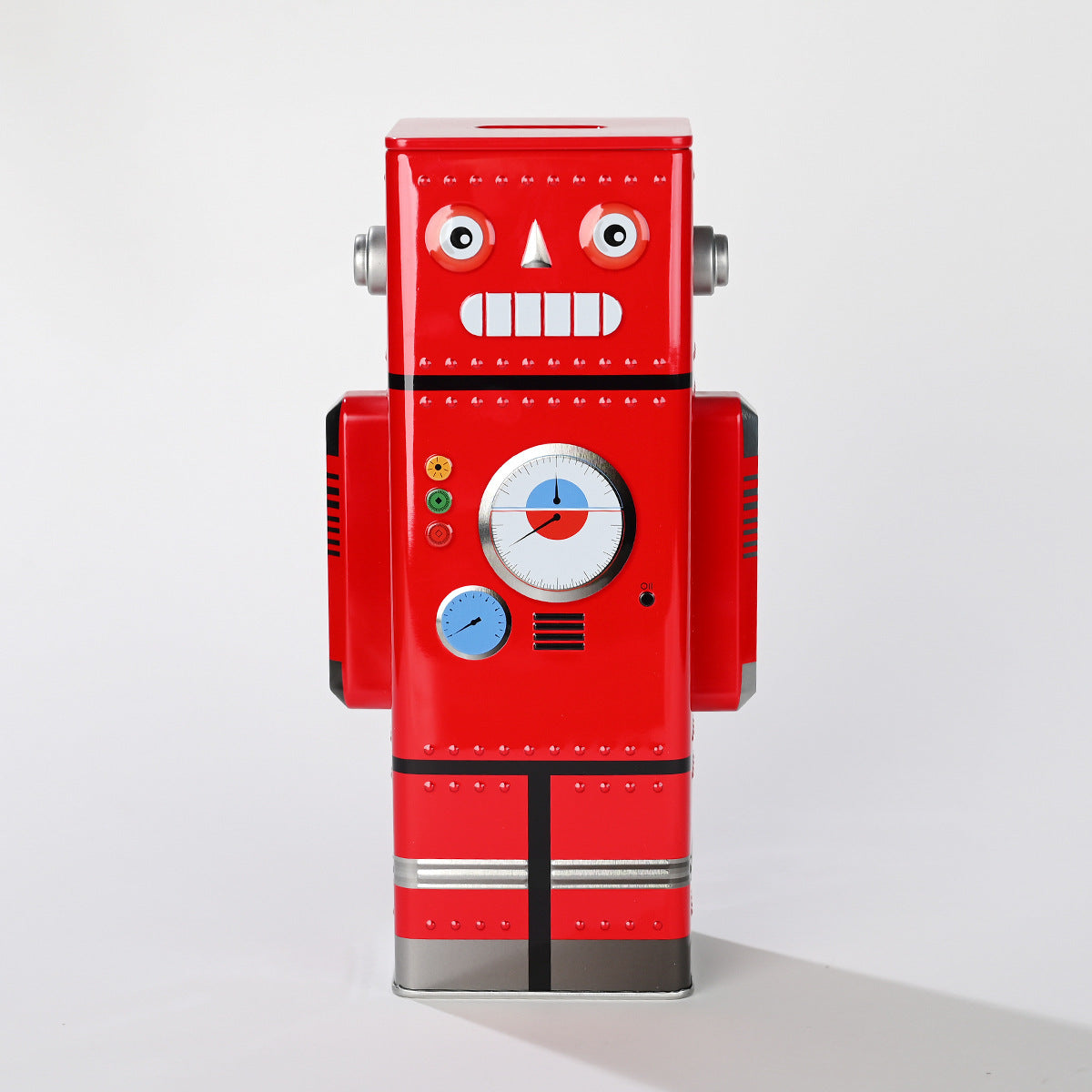 Tnessential Cute Cartoon Robot Iron Decorative Box 3D Decor