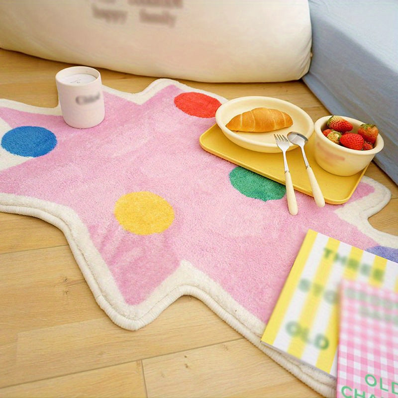 PINK IRREGULAR 14 RUG view 5