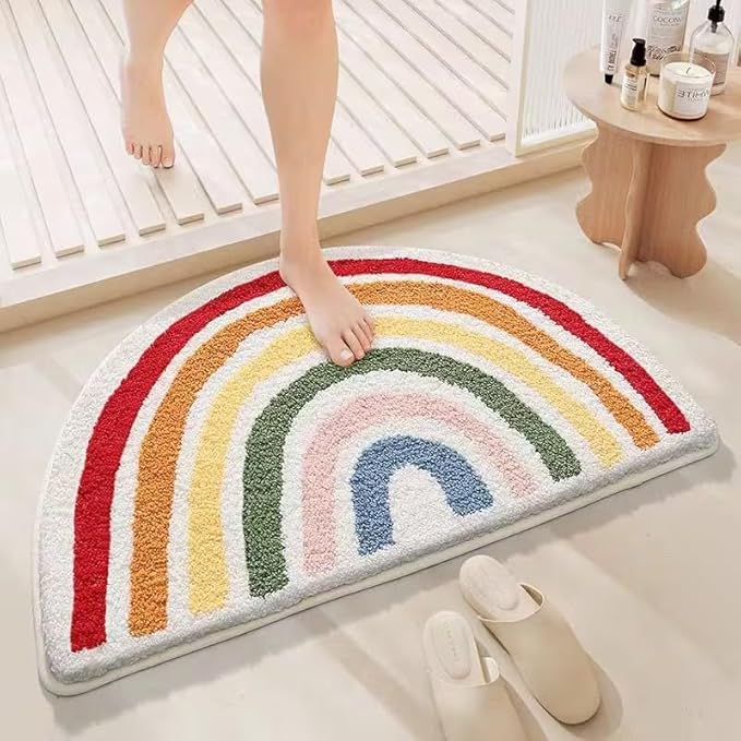 CUTE RAINBOW RUG